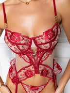 Varnosa 8457 Elegant Satin Set