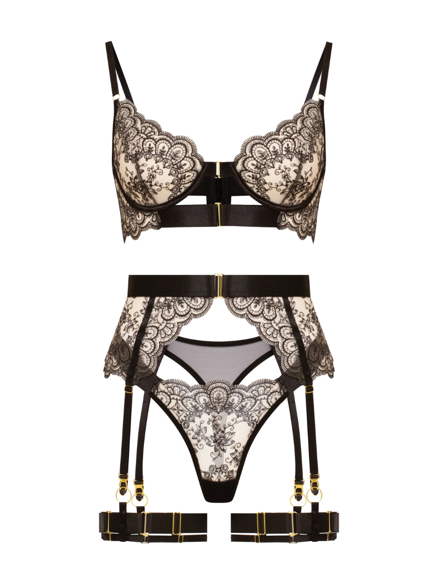 Varnosa 3027 Carmen Luxury Lingerie Set