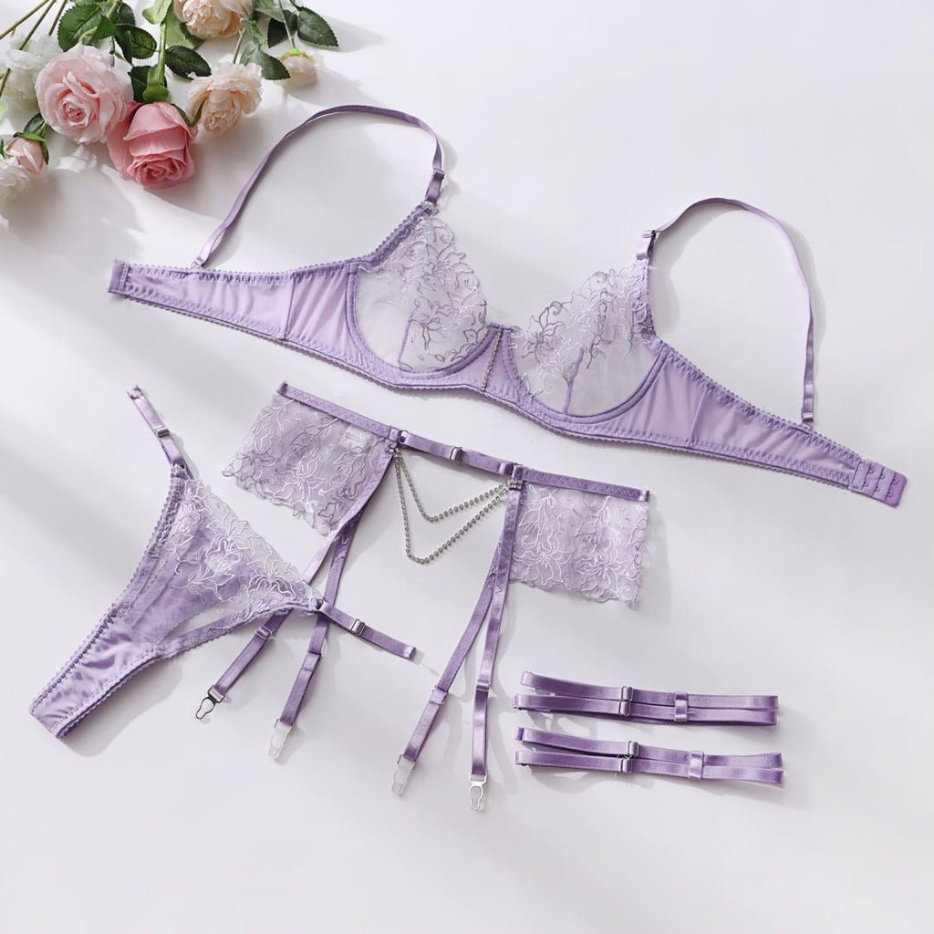 Varnosa 3036 Evie Fancy Garter Set