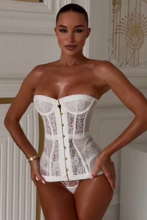 Varnosa 1049 Kristina Vintage Korse – Siyah