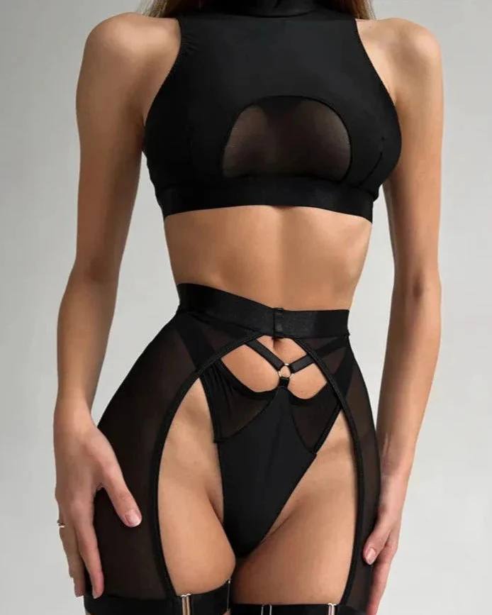Varnosa 3038 Haylie's 3 Piece Vest Top Lingerie